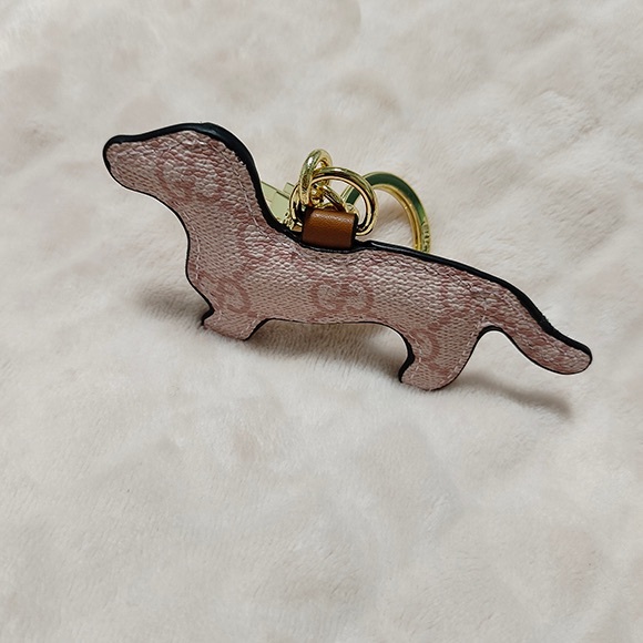 Gucci Tan Dog Keychain - Picture 2 of 6